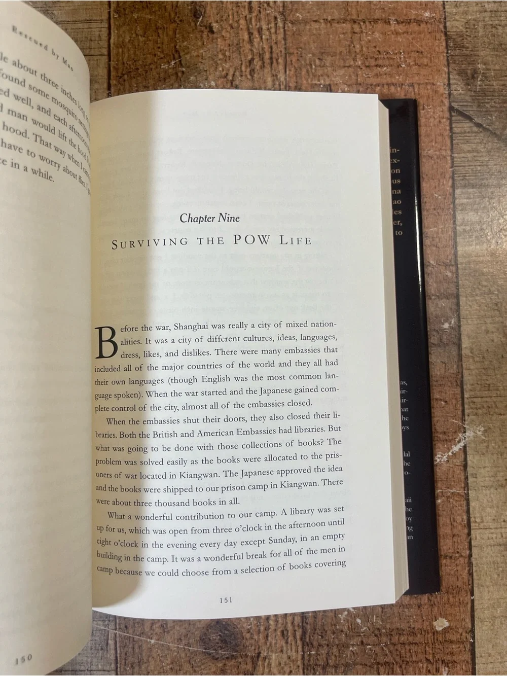 Rescued by Mao by William Taylor Hardcover Book FIRST EDITION Nonfiction